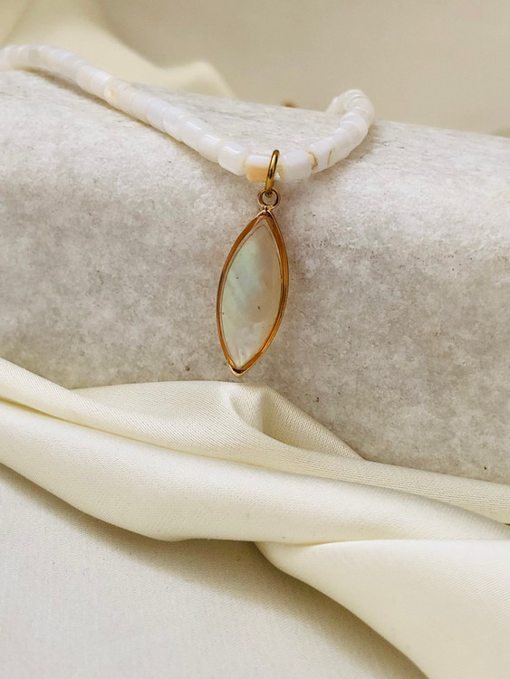 آویز صدف استیل